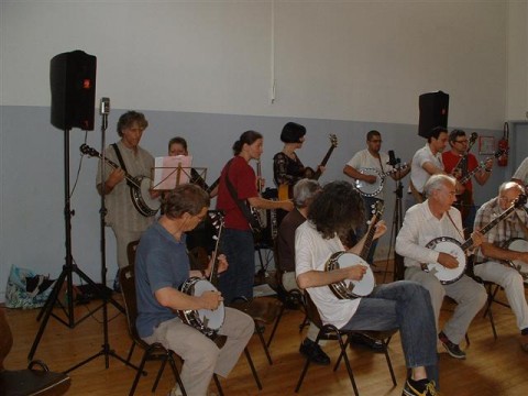 Elèves banjo à Ris Orangis